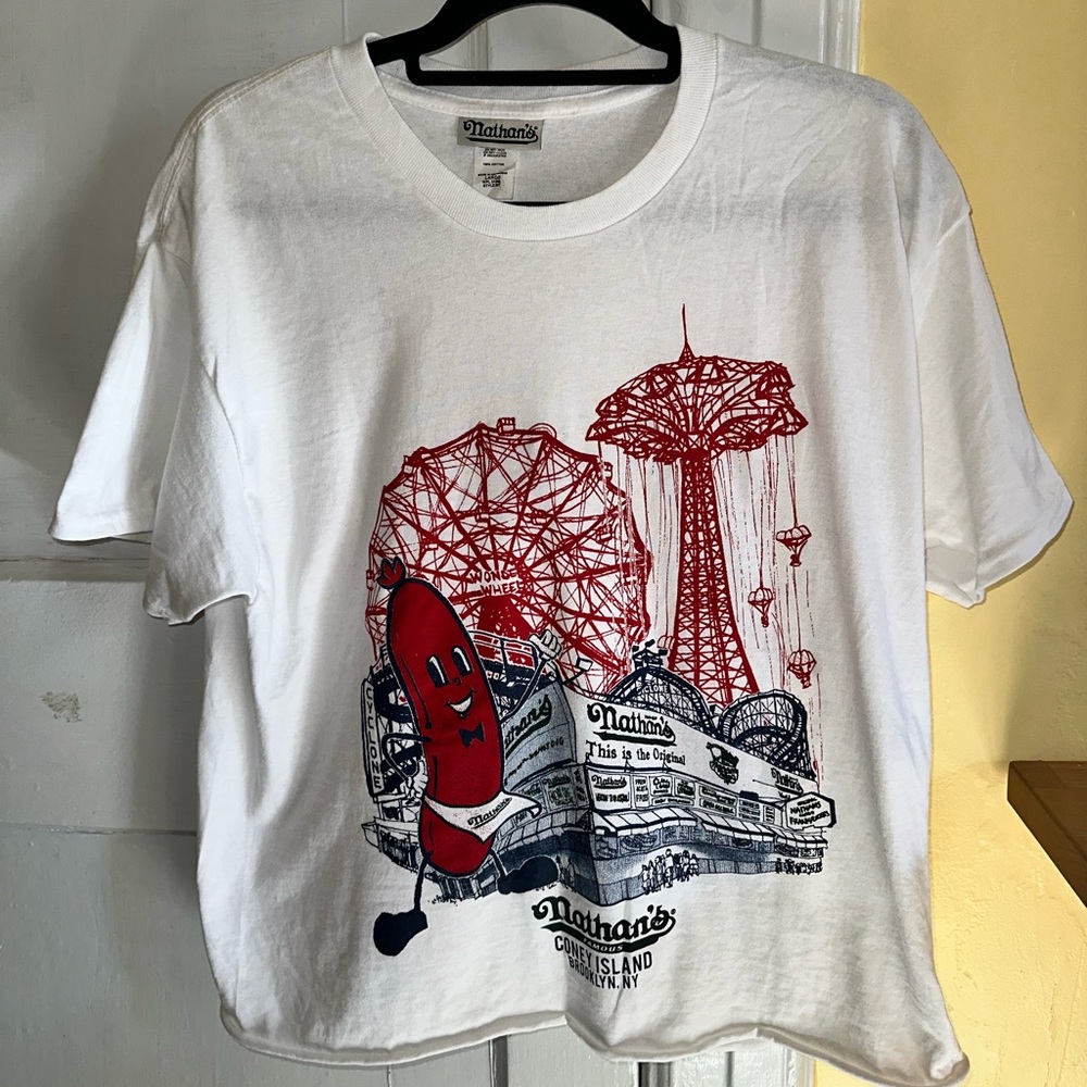 Nathan's Famous Coney Island Graphic T-Shirt